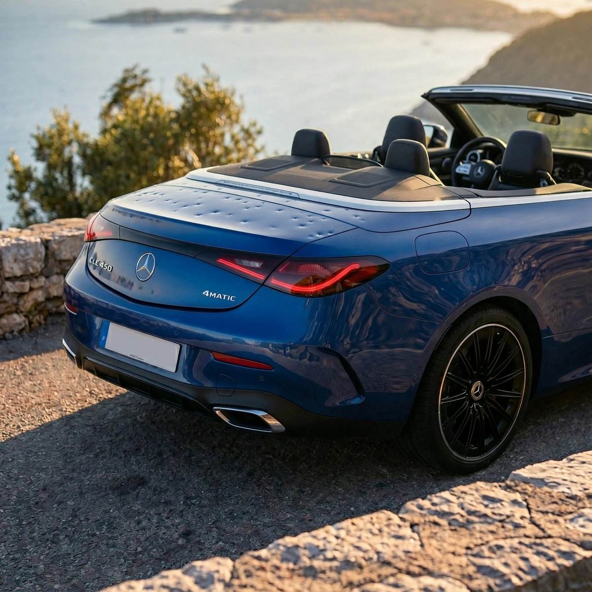 Avant : vandalisme Mercedes
